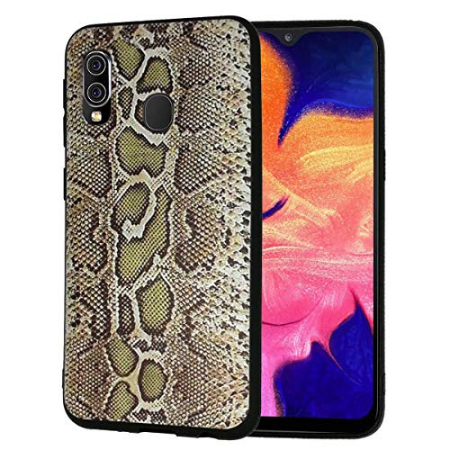 Galaxy A10E Case Galaxy A20E Case Snake Skin Pattern Slim Anti-Scratch Shockproof Leather Grain Soft TPU Back Protective Cover Case for Samsung Galaxy A10E-Galaxy A20E