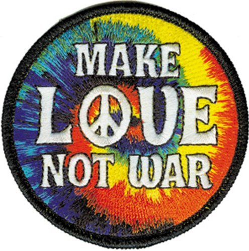 C D Visionary Application Make Love Not War Patch