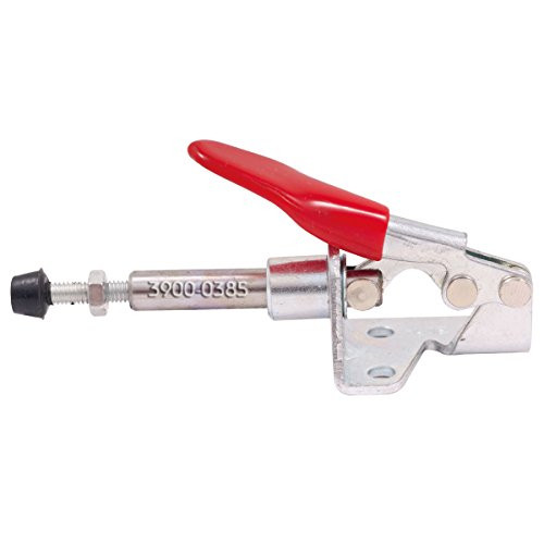 HHIP 3900-0385 Push and Pull Flanged Base Toggle Clamp with 100 lb- Holding Capacity
