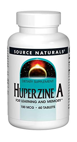 Source Naturals Huperzine A 100 mcg for Learning   Memory - 60 Tablets