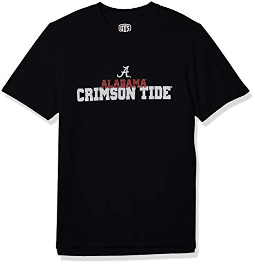 OTS NCAA Alabama Crimson Tide Men s Poly Dot Tee Piled Medium OTS NCAA Alabama Crimson Tide Men s Poly Dot Tee Piled Medium