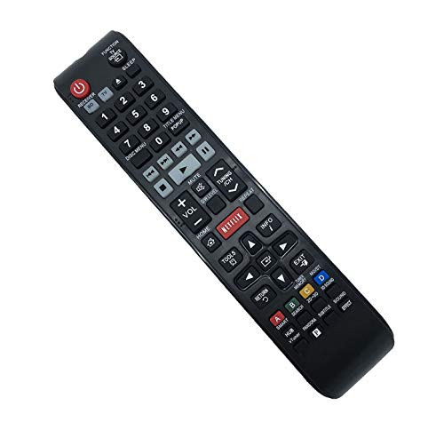 Replaced Remote Control Compatible for Samsung HTE6500W/ZA HT-EM35 HTE5400ZA HT-EM45 HTE6730W HT-EM54C/ZA Home Theater DVD TV BD Blu-ray Home Theater System