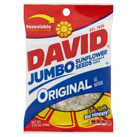 David Jumbo Original Sunflower Seeds Pack of 2
