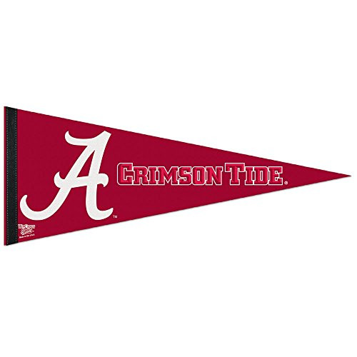 WinCraft NCAA 58646091 University of Alabama Premium Pennant  12  X 30