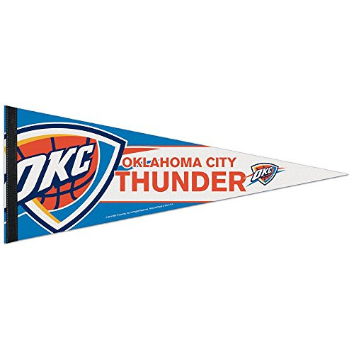 WinCraft NBA 69672014 Oklahoma City Thunder Premium Pennant 12 X 30 blue-orange-white WinCraft NBA 69672014 Oklahoma City Thunder Premium Pennant 12 X 30 blue-orange-white