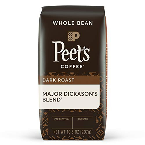 Peet s Coffee Major Dickason s Blend  Dark Roast Whole Bean Coffee  10-5 oz