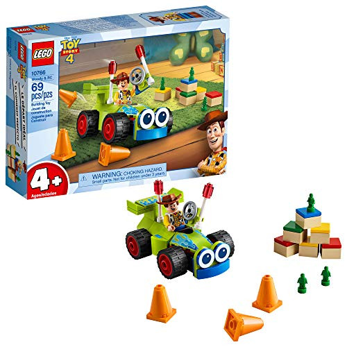 LEGO   Disney Pixars Toy Story 4 Woody   RC 10766 Building Kit 69 Pieces