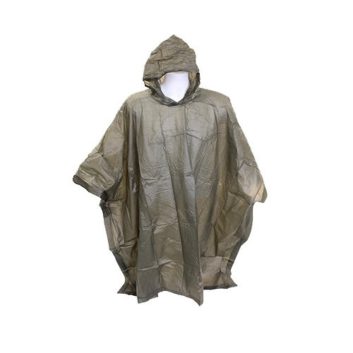 Coghlan s Lightweight Waterproof Poncho  Olive