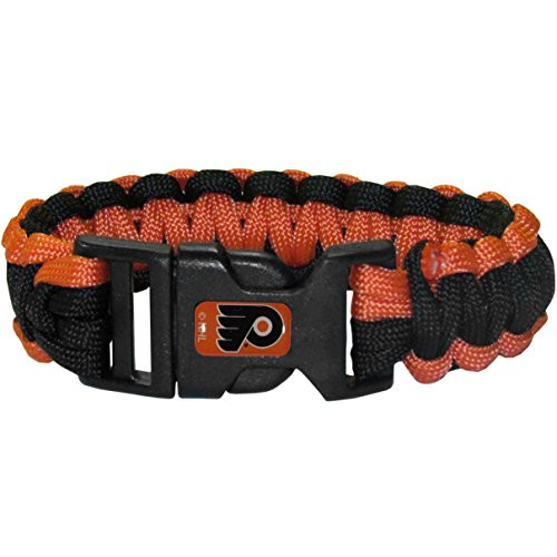 NHL Siskiyou Sports Fan Shop Philadelphia Flyers Survivor Bracelet One Size Team Color