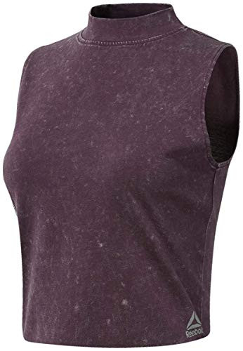 Reebok Studio Washed Sleeveless Tee  Urban Violet  X-Large