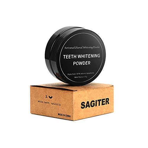 Teeth Whitening Powder Sagiter Teeth Whitening With Coconut Activated Charcoal-Natural Teeth Whitener Organic Coconut Shells Teeth Whitening Powder Sagiter Teeth Whitening With Coconut Activated Charcoal-Natural Teeth Whitener Organic Coconut Shells