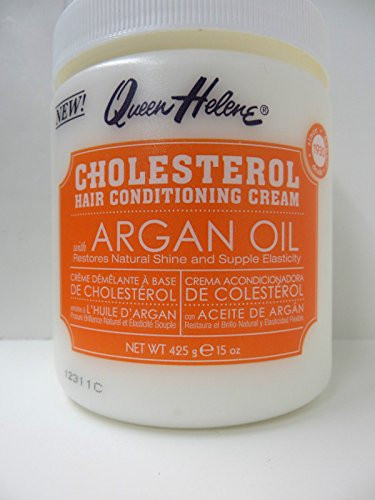 QUEEN HELENE Cholesterol Hair Conditioning Creme Argan Oil  15 oz