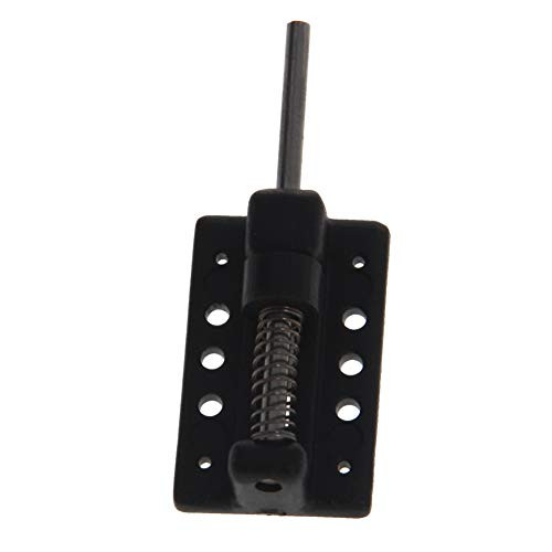 Fielect Canopy Hatch Lock Latches for RC Airplane Cockpit Cover Fixing 26x16x8mm Black 1 pcs