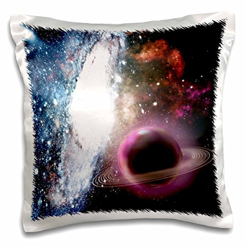 3dRose A Purple Flying Pegasus with A Moon and Clouds in The Background-Pillow Case  16 by 16  pc1817311