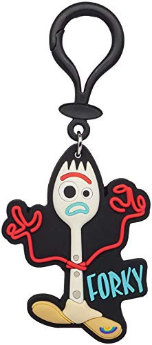 Disney Toy Story Forky Soft Touch PVC ID Tag Bag Clip