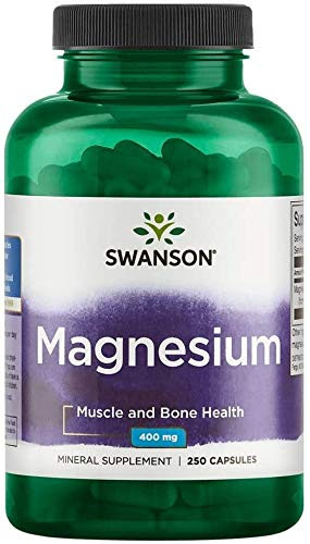 Swanson Magnesium 200 Milligrams 250 Capsules