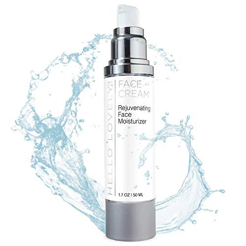 Face Moisturizer Cream for Dry  Aging  Neck   Decollete Skin 1-7oz with Aloe Vera   Almond Oil  Made in USA  Moisturizer for Dry Skin  Wrinkles  Age Spots   Dark Circles- 1-7oz Unscented