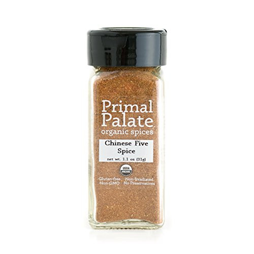 Primal Palate Organic Spices Chinese Five Spice  Certified Organic  1-1 oz Bottle