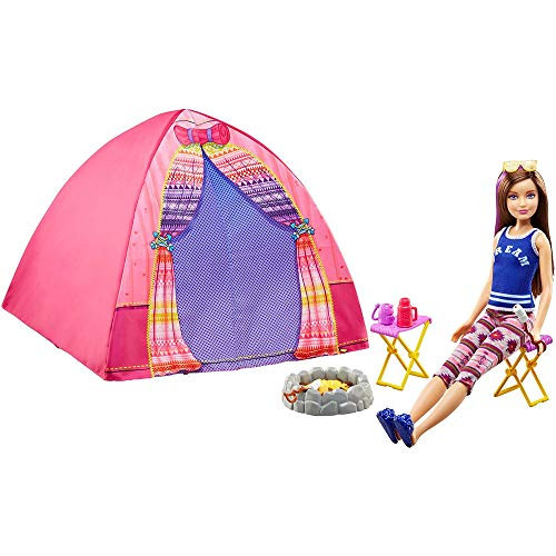 Barbie Camping Fun Tent, Skipper Doll and Accessories - New for 2016 Barbie Camping Fun Tent, Skipper Doll and Accessories - New for 2016