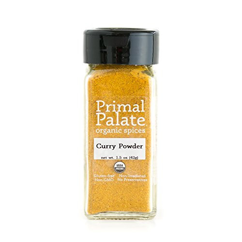 Primal Palate Organic Spices Curry Powder  Certified Organic  1-5 oz Bottle