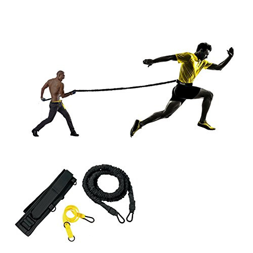 Pseudois Resistance Bungee Band, Running Training Bungee Workout Band, Speed Strength, Basketball and Football Equipment for Improving Strength, Power and Agility