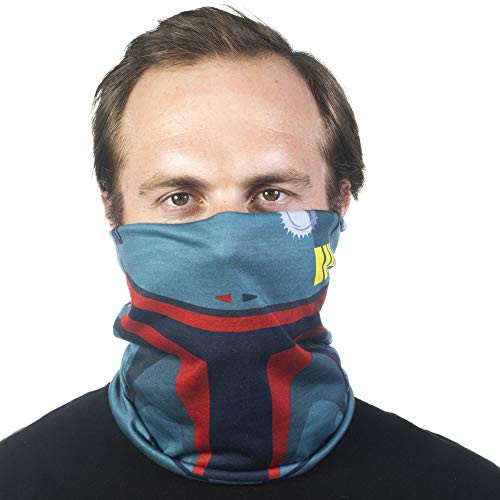 Star Wars Boba Fett Neck Gaitor  Green  One Size