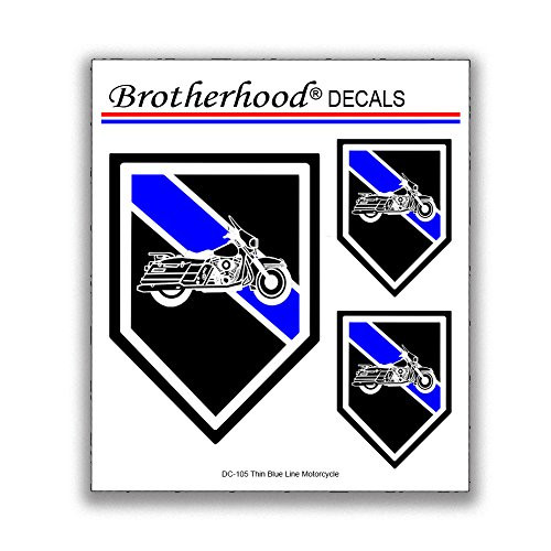 Brotherhood 6 Decals Thin Blue Line Motorcycle Unit Decals Police Sheriff Vinyl Decals Brotherhood 6 Decals Thin Blue Line Motorcycle Unit Decals Police Sheriff Vinyl Decals