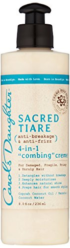 Carol s Daughter Sacred Tiare 4-in-1 Combing  Crème  8 fl oz Packaging May Vary