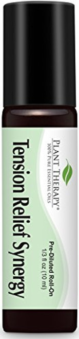 Plant Therapy Tension Relief Headache Relief Synergy Pre-Diluted Roll-On- Ready to use! 100 Pure Therapeutic Grade Essential Oils Diluted in Fractionated Coconut Oil- 10 ml 1-3 oz- Plant Therapy Tension Relief Headache Relief Synergy Pre-Diluted Roll-On- Ready to use! 100 Pure Therapeutic Grade Essential Oils Diluted in Fractionated Coconut Oil- 10 ml 1-3 oz-