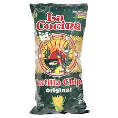 La Cocina Original Corn Tortilla Chips - 400g  Imported from Canada