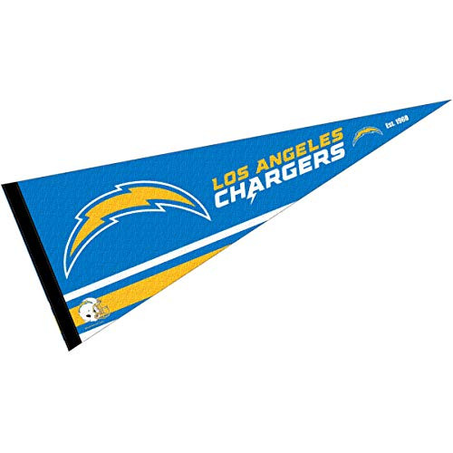 WinCraft Los Angeles Chargers Pennant Banner Flag WinCraft Los Angeles Chargers Pennant Banner Flag