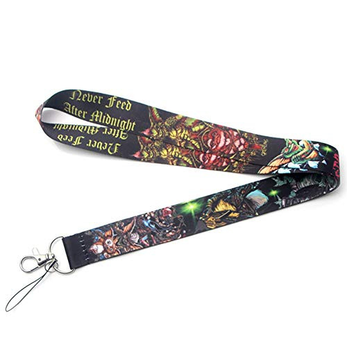 Premium Gremlins Horror Characters Lanyard Themed - Hook   Phone String - Keychains or ID Badge Holders