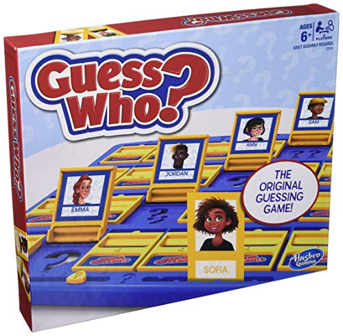 Hasbro Gaming Guess Who? Game Original Guessing Game for Kids Ages 6 and Up for 2 Players Hasbro Gaming Guess Who? Game Original Guessing Game for Kids Ages 6 and Up for 2 Players