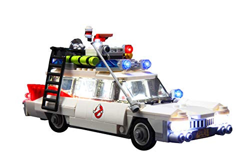 Lighting Kit for Your Lego Ghostbusters Ecto-1 Lego 21108 (Lego Set / Car Not Included) Light Up by Brick Loot