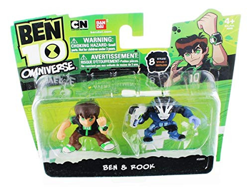 Ben 10 Omniverse 2 Inch Mini Figure 2-Pack Ben & Rook