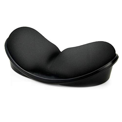 Mouse Wrist Rest? Iwork Wrist Rest Pad for Easy Typing Pain Relief Keyboard Wrist Rest Memory Foam Wrist Rest for Office-Gaming-Computer-Laptop-Mac Mouse Wrist Rest Pad Support Gaming Black