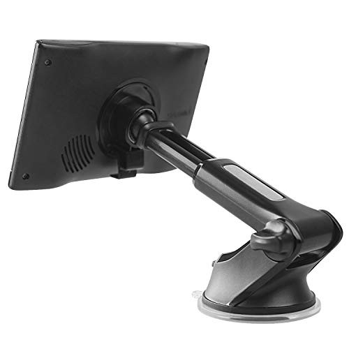 GPS Dash Mount  APPS2Car Dashboard Windshield Sticky Suction Mount w-One Hand Operated Semi-Auto Telescopic Arm Additional Replacement Upgrade Mount for Garmin Nuvi Dezl DriveSmart StreetPilot