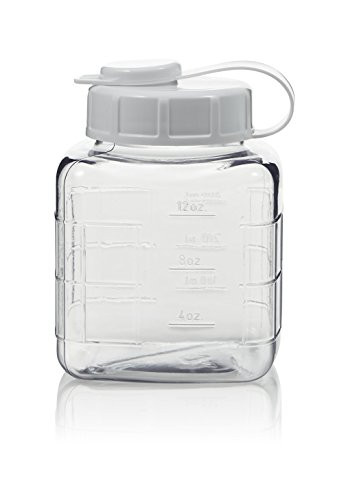 Arrow Home Products 15501 Clear 1 Pint View Refrigerator Bottle