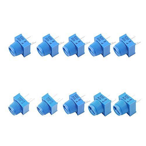 MCIGICM Potentiometer Assortment 1K 5K 100K 10K Ohm Breadboard Trim Potentiometer kit with Knob for Arduino