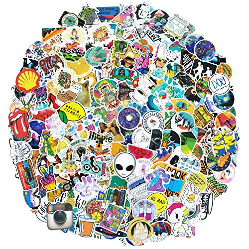 200PCS Cute VSCO Stickers  Mixed Colorful Waterproof Vinyl Stickers for Water Bottle Motorbikes Bicycle Skateboard Stickers Laptop Stickers  Computer Stickers for Teens Gifts Graffiti Decals