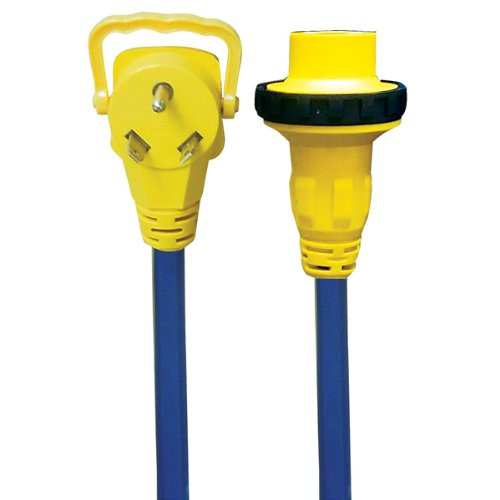 Voltec 16-00590 E-Zee Grip 30A Locking Extension Cord - 2'