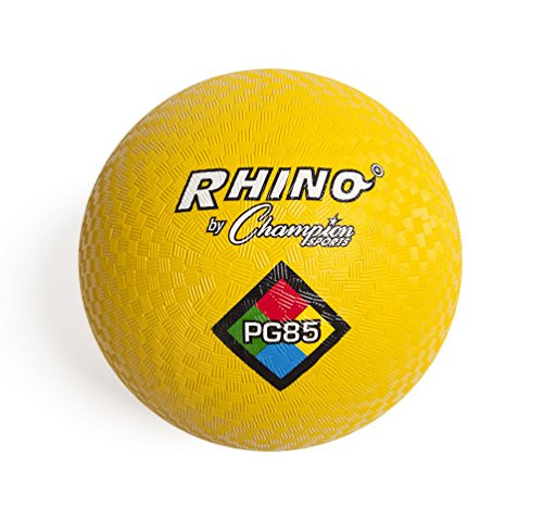 Champion Sports Playground Ball Yellow  8-5-Inch