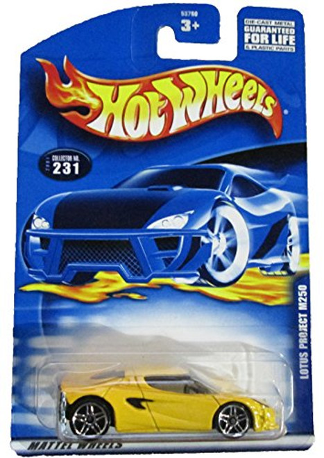 Hot Wheels 2001 Lotus Project M250 YELLOW 231 Hot Wheels 2001 Lotus Project M250 YELLOW 231