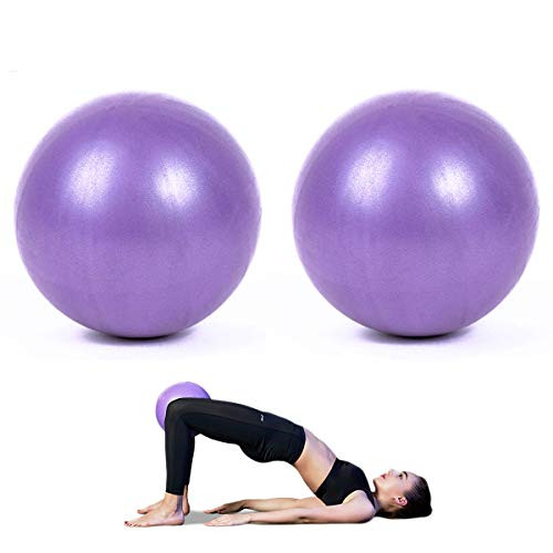 AOAVE 2 Pack Pilates Balls Yoga Balls Barre Balls Mini Exercise Balls 9 Inch Small Bender Balls for Pilates Yoga Core Training and Physical Therapy Improves Balance AOAVE 2 Pack Pilates Balls Yoga Balls Barre Balls Mini Exercise Balls 9 Inch Small Bender Balls for Pilates Yoga Core Training and Physical Therapy Improves Balance
