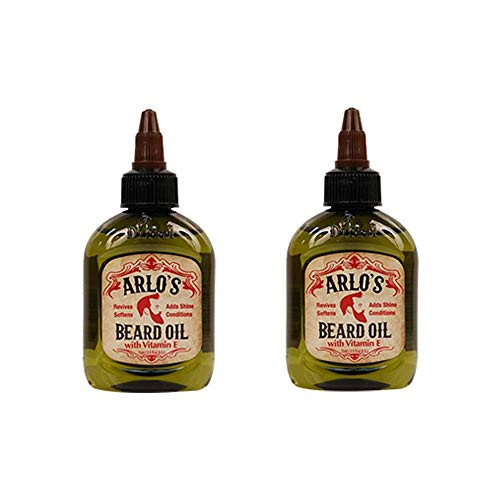 2 PACK FISK Original Arlo s Beard Oil 2-5oz Vitamin E