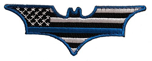 Batman Thin Blue Line Morale Patch Police Law Enforcement Batman Thin Blue Line Morale Patch Police Law Enforcement