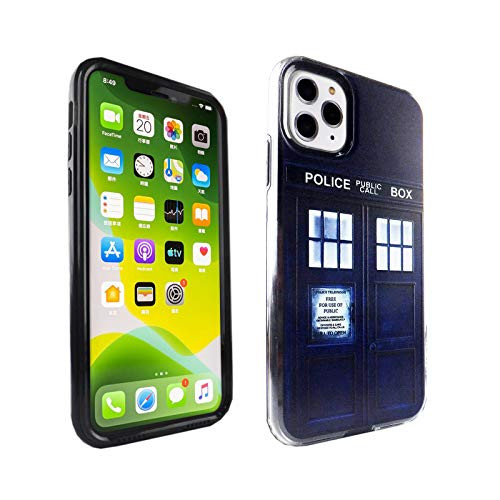 iPhone 11 Pro 5-8 Inch CASEMPIRE Doctor Who Tardis Hybrid Case Shock Proof Never Fade Slim Fit Cover for iPhone 11 Pro 5-8 Inch Police Box