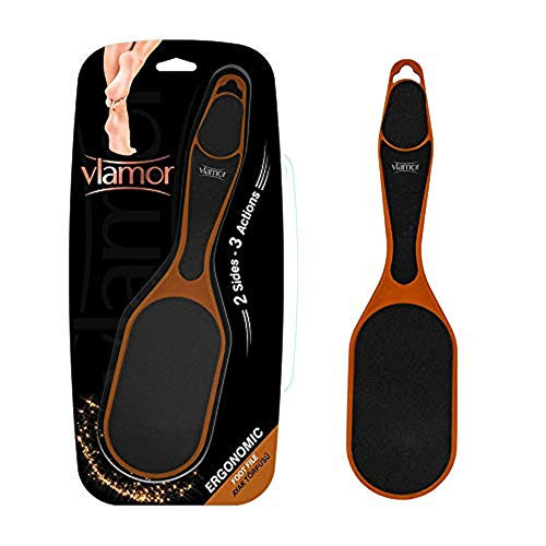 Foot Rasp File Callus Remover pedicure foot file Colossal Foot Rasp Foot File And Callus Remover for Dead Skin feet scrubber pedicure tool Triple 2 Sides 3 Actions Foot Rasp File Callus Remover pedicure foot file Colossal Foot Rasp Foot File And Callus Remover for Dead Skin feet scrubber pedicure tool Triple 2 Sides 3 Actions