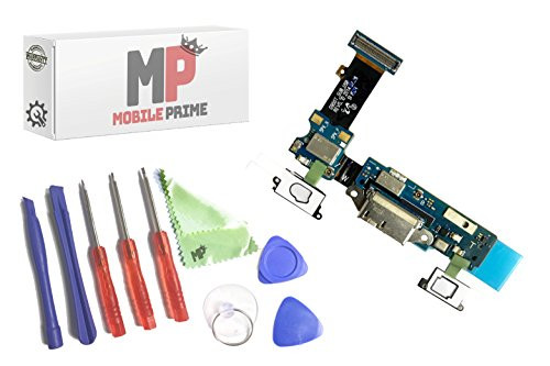 MOBILEPRIME Charging Port Replacement Kit Compatible for Samsung Galaxy S5 G900T Including Repair Tools MOBILEPRIME Charging Port Replacement Kit Compatible for Samsung Galaxy S5 G900T Including Repair Tools