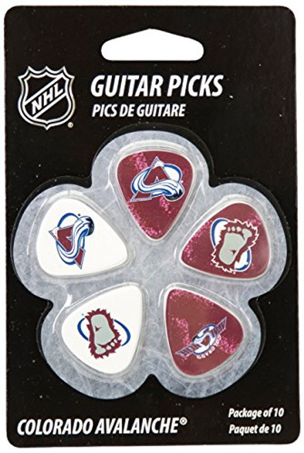 Woodrow Guitar by The Sports Vault NHL Colorado Avalanche Guitar Picks 10 Pack Woodrow Guitar by The Sports Vault NHL Colorado Avalanche Guitar Picks 10 Pack